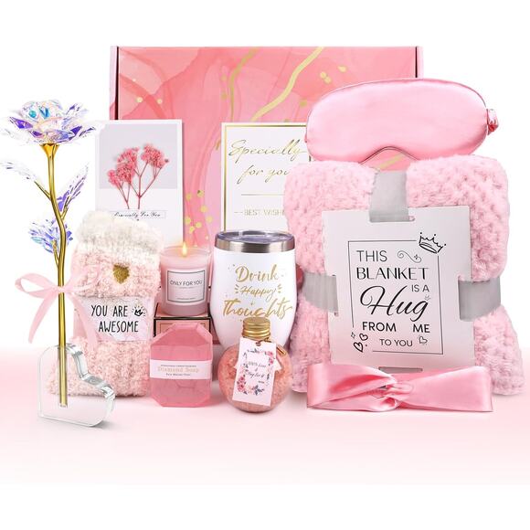 🎁 Birthday & Self Care Gift Box for Women - Picture 1 of 4